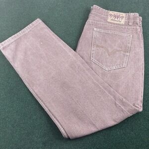 Ablanche New York Brown Denim Jeans W40‎ L34 Cotton Relaxed Fit Casual
